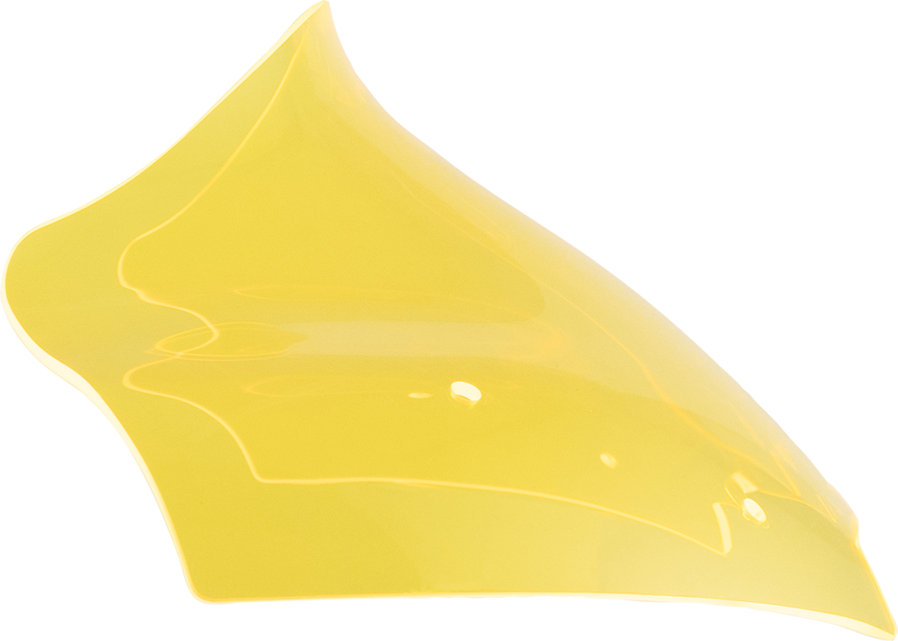 Klock Werks Ice Flare® Windshield - 10" - Yellow Ice - '23-'25 FLTRX