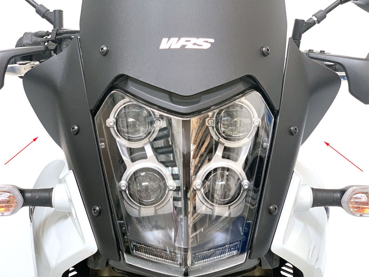 WRS Pair Oversize Side Deflectors Yamaha Tenere 700 2019-2024