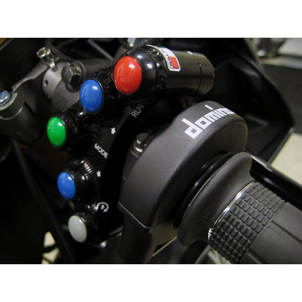 Domino XM2 Black Quick Action Throttle Kit for Yamaha R1 R1S R1M