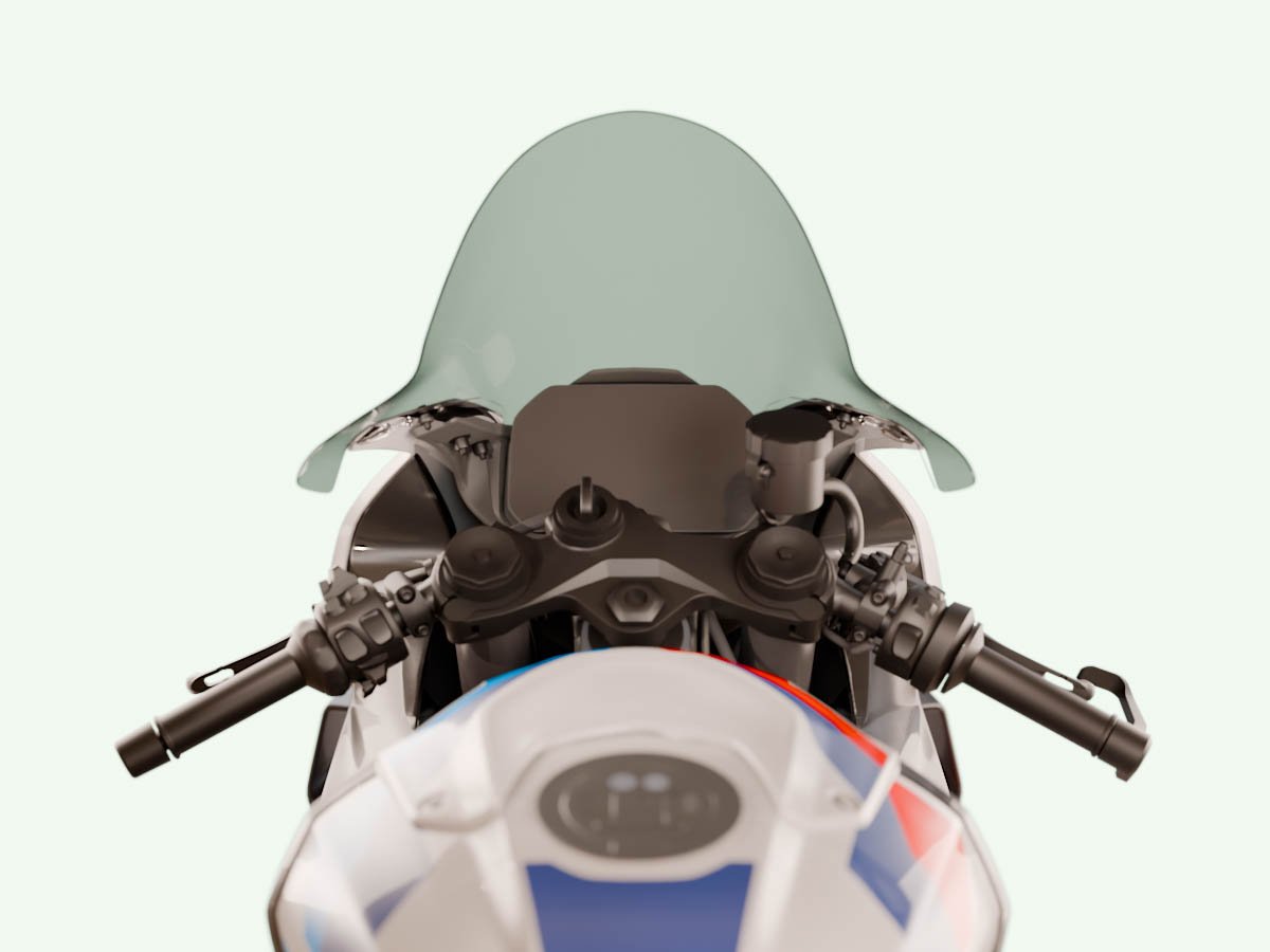 WRS RACE HIGH WINDSCREEN BMW S 1000 RR 2019-2025 / M 1000 RR 2020-2022