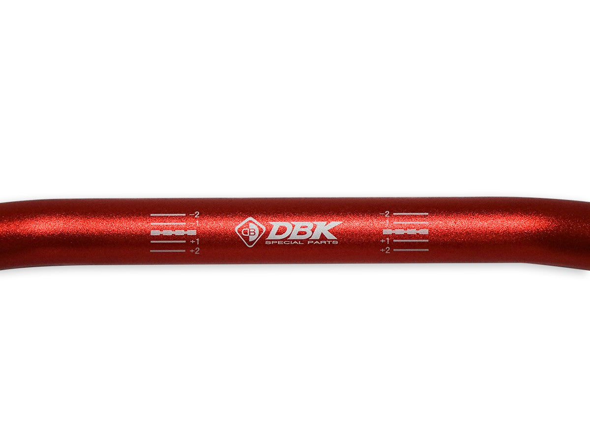 Ducabike DBK HAN01 VARIABLE SECTION HANDLEBAR Ø 22-28 MM - Red