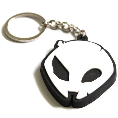 SBR S1000RR Alien Head Key Chain - White / 15+