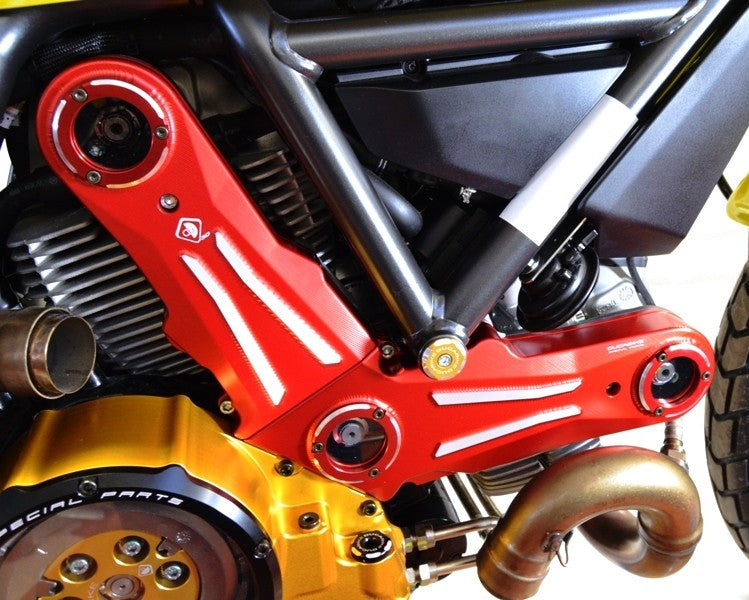 Ducabike DBK CDSCRA01 Timing Belt Cover - RED-RED