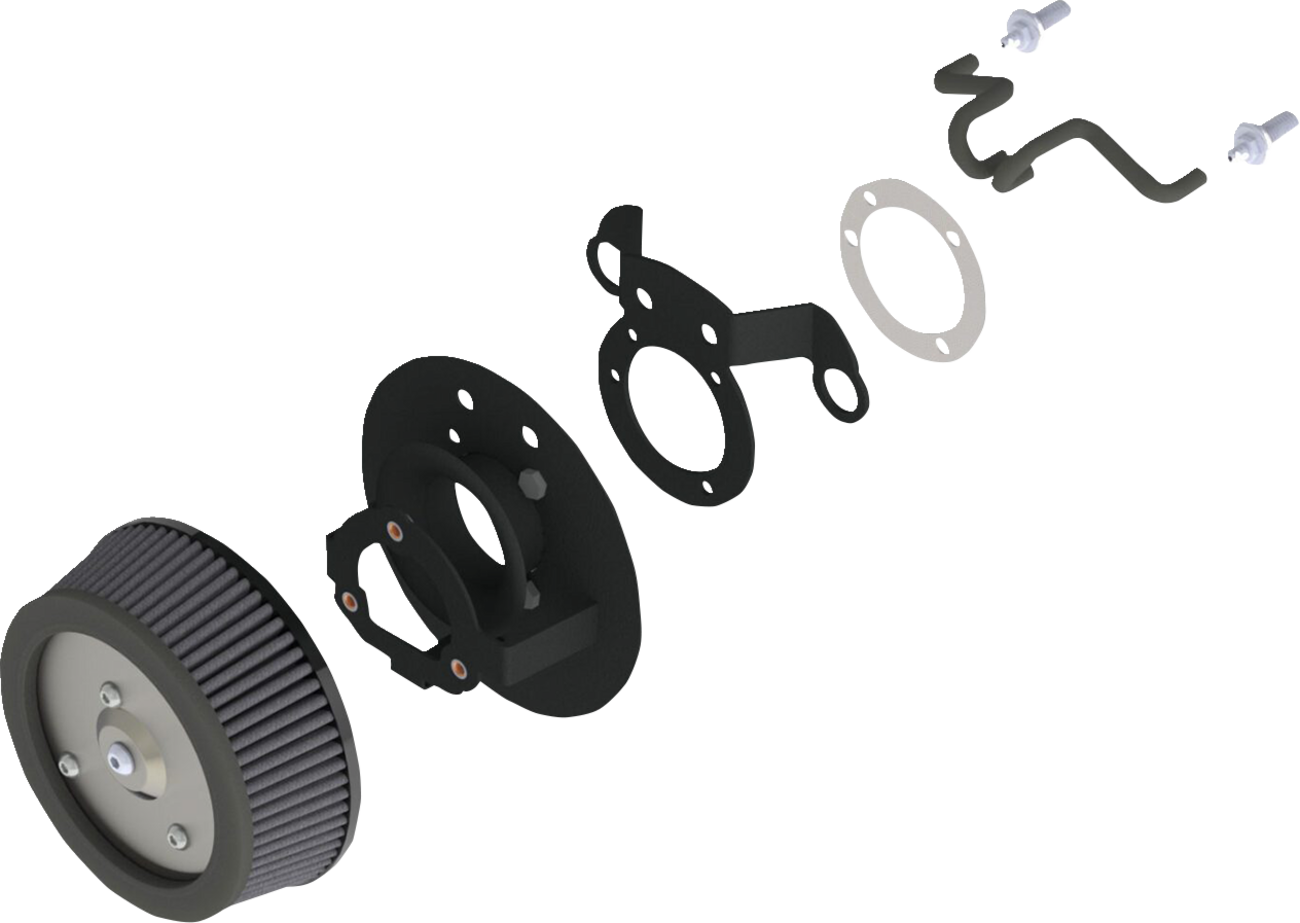 Vance & Hines VO2 Naked Air Intake - Sportster