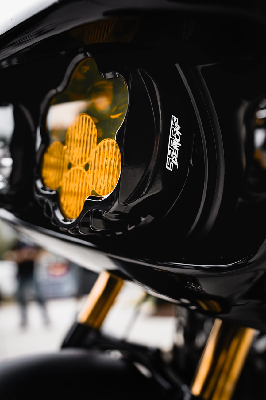 Custom Dynamics Headlight/Fog Light - Shark Demon® - Road Glide