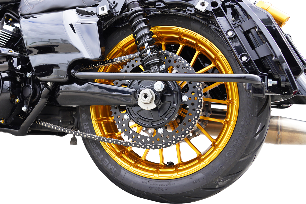 Arlen NESS Chain Drive Kit - 27/57 Tooth - Black - FLT/FLH