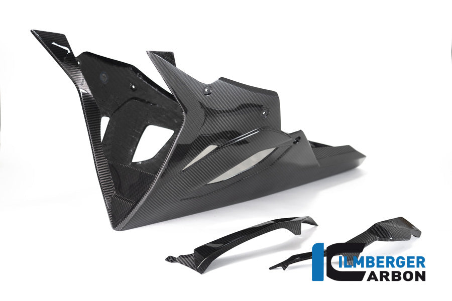 Ilmberger Carbon Belly Pan For Full Racing Exhaust BMW S 1000 RR Street From MY 2019