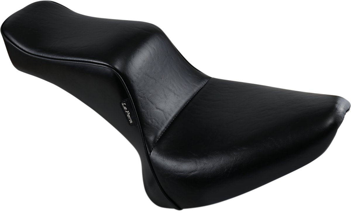 Le Pera Cherokee Seat - Smooth - Black - Softail '00-'17