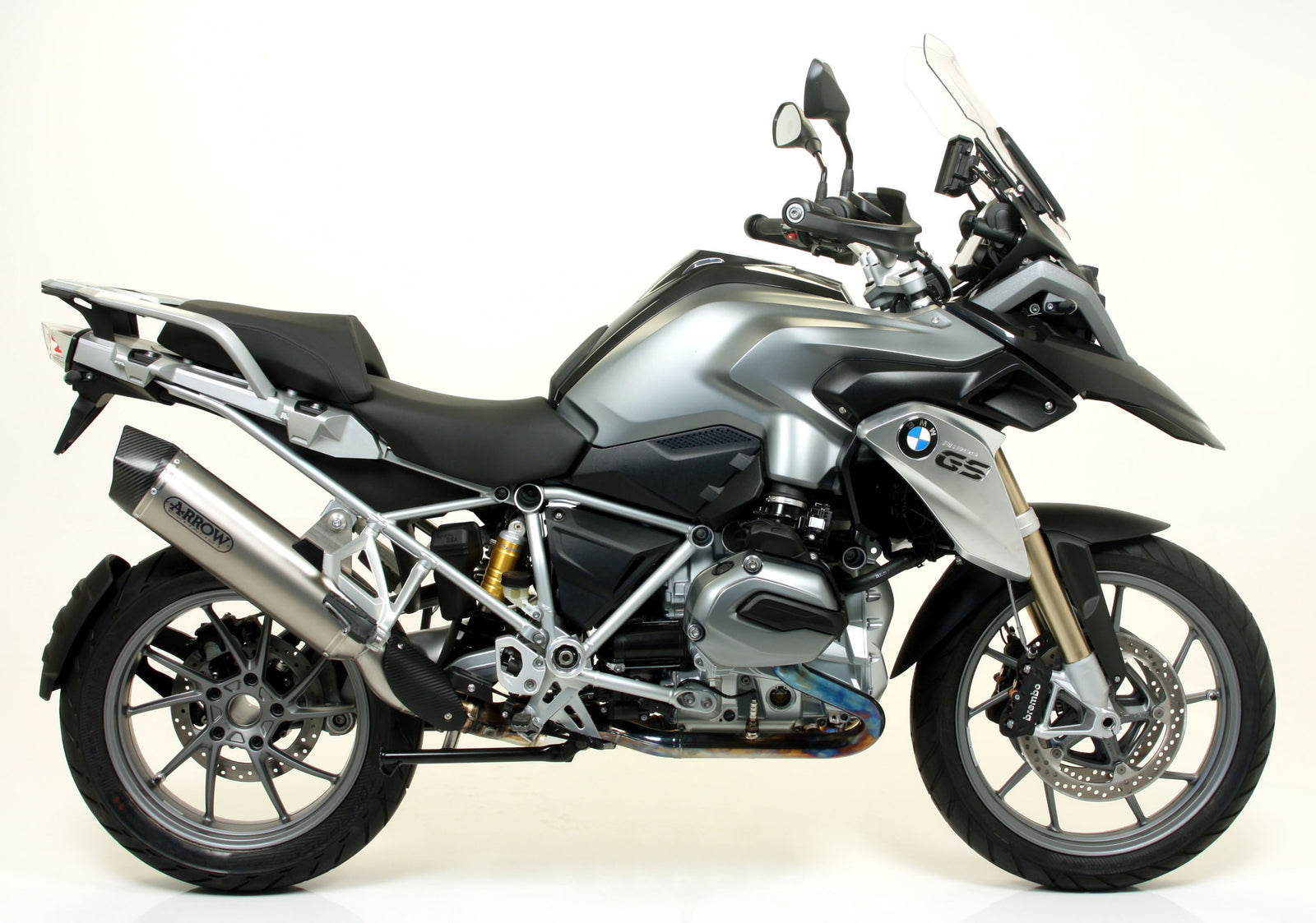Maxi Race-Tech Titanium Slip On With Carbon End Cap