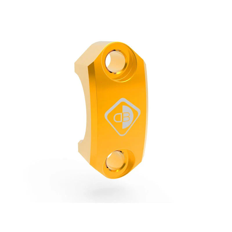Ducabike DBK Mirror Delete Brake Master Cylinder Clamp For Aprilia Tuono V4 1100 - Gold