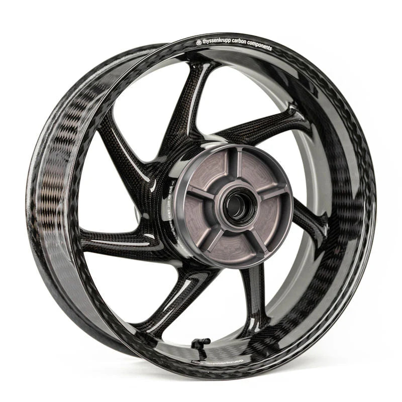 Thyssenkrupp Braided Carbon Fiber Wheel Set For Yamaha R1 R1M R1S