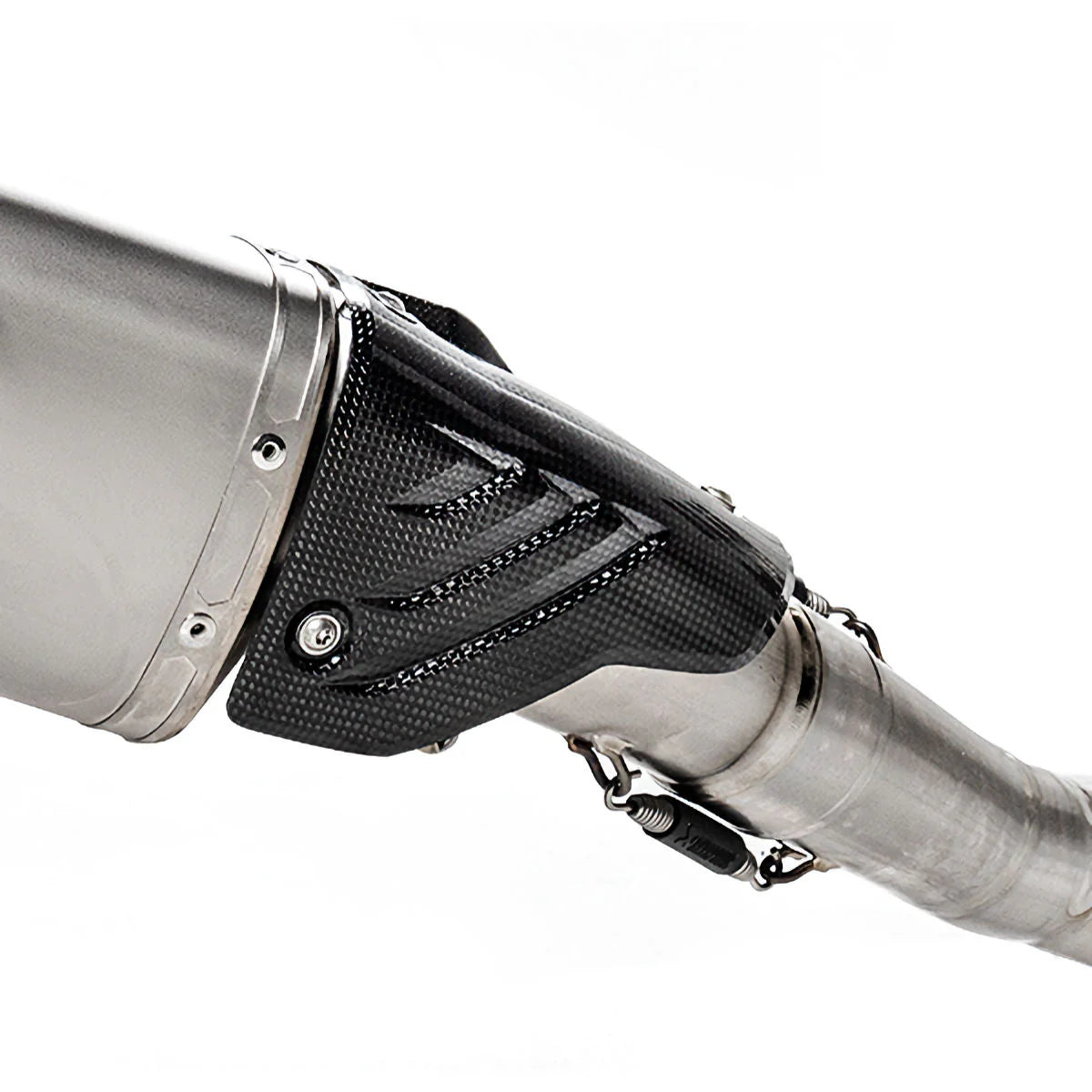 Akrapovic Carbon Fiber Heat Shield For K67 Evolution Racing Line Exhaust