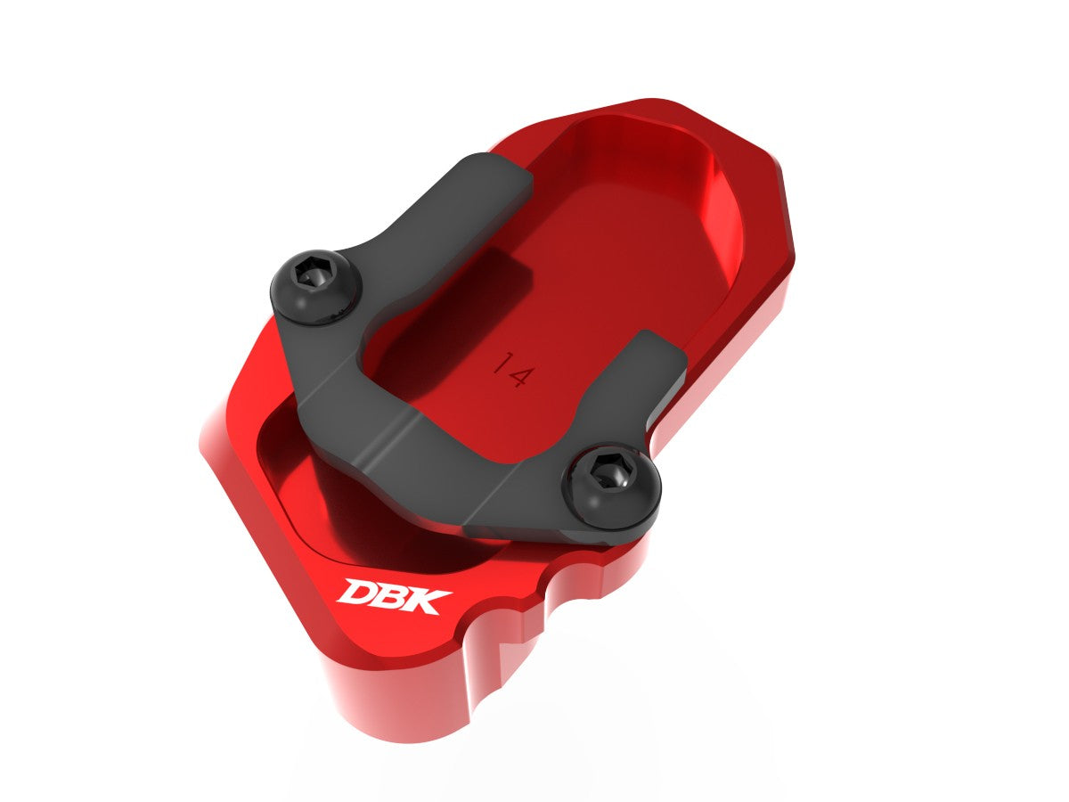 Ducabike DBK Raised Side Stand Foot +18mm BMW R1300GS - RED