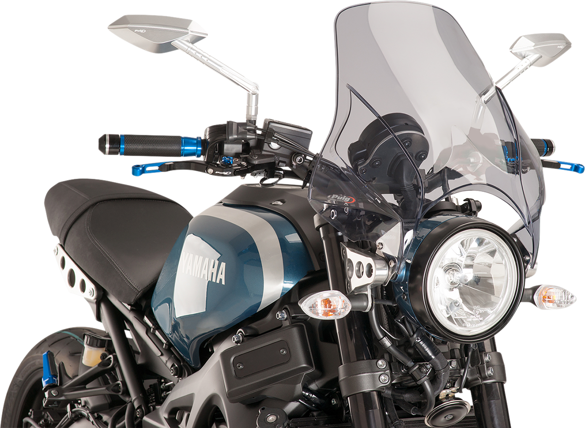 PUIG HI-Tech Parts Modelo Windscreen - 15-3/8" - Smoke