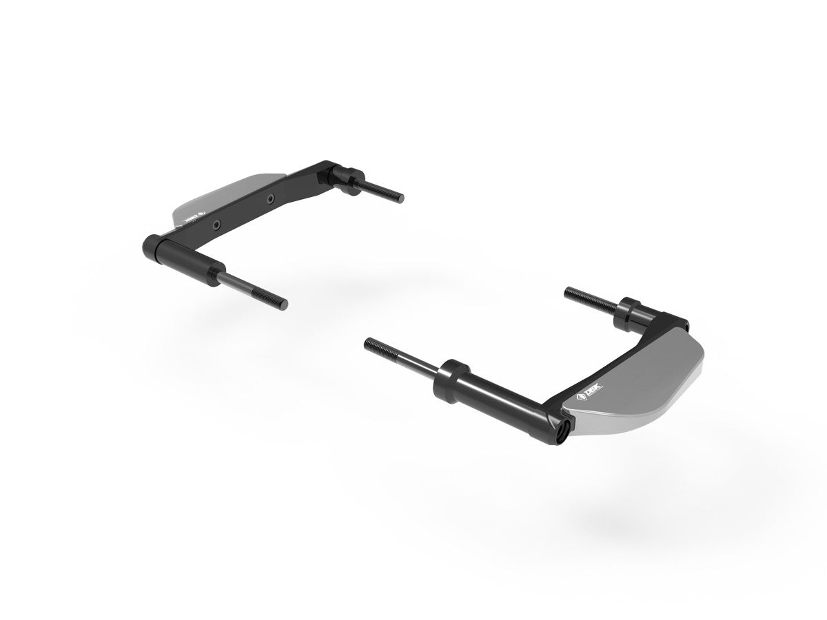 Ducabike DBK Ptst02 Frame Protection Kit - BLACK-SILVER