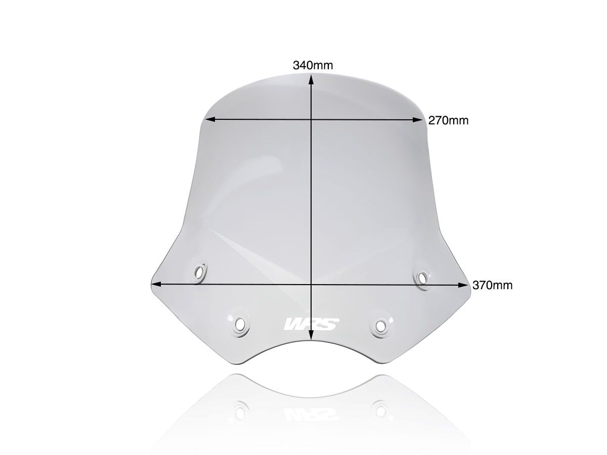 WRS Intermedio Windscreen BMW R 1200 R 2006-2014