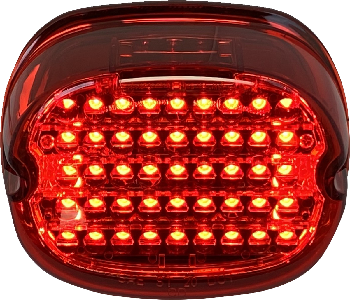 Custom Dynamics Taillight - No Window - Red