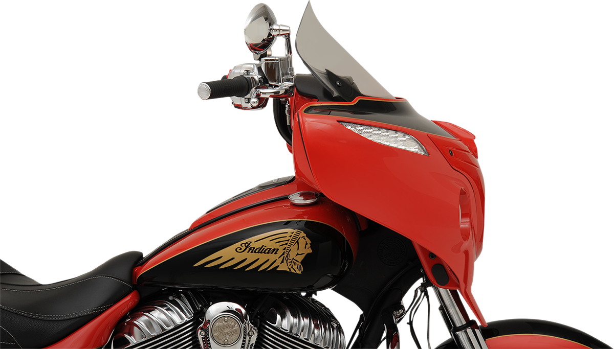 Klock Werks Flare® Windshield - 14" - Tall - Clear - '14-'25 Indian