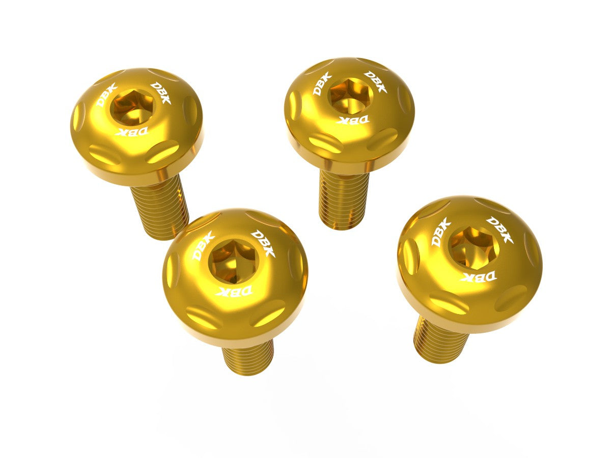 Ducabike DBK KVT106 Front Fender Screws Kit - Gold