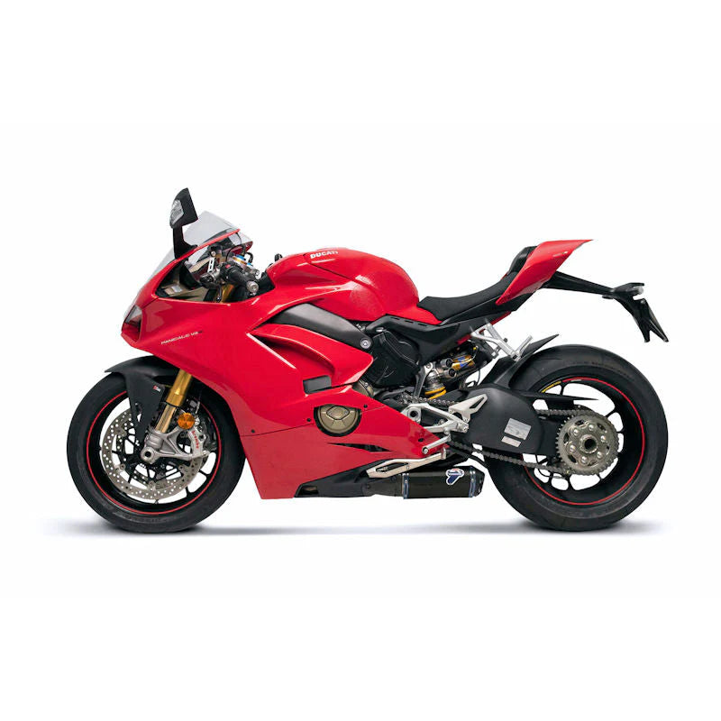Termignoni Racing Black Slip On Exhaust Kit For Panigale V4 V4S V4R