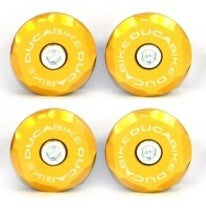 Ducabike DBK TTDES01 Kit Frame Plugs Desert Sled - GOLD