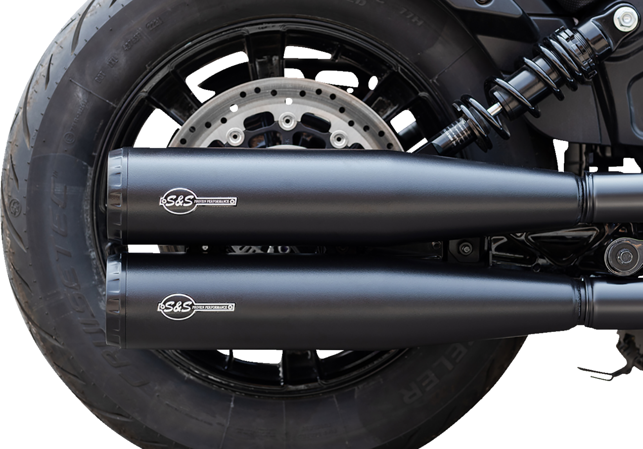 S&S Cycle Grand National Slip-On Mufflers