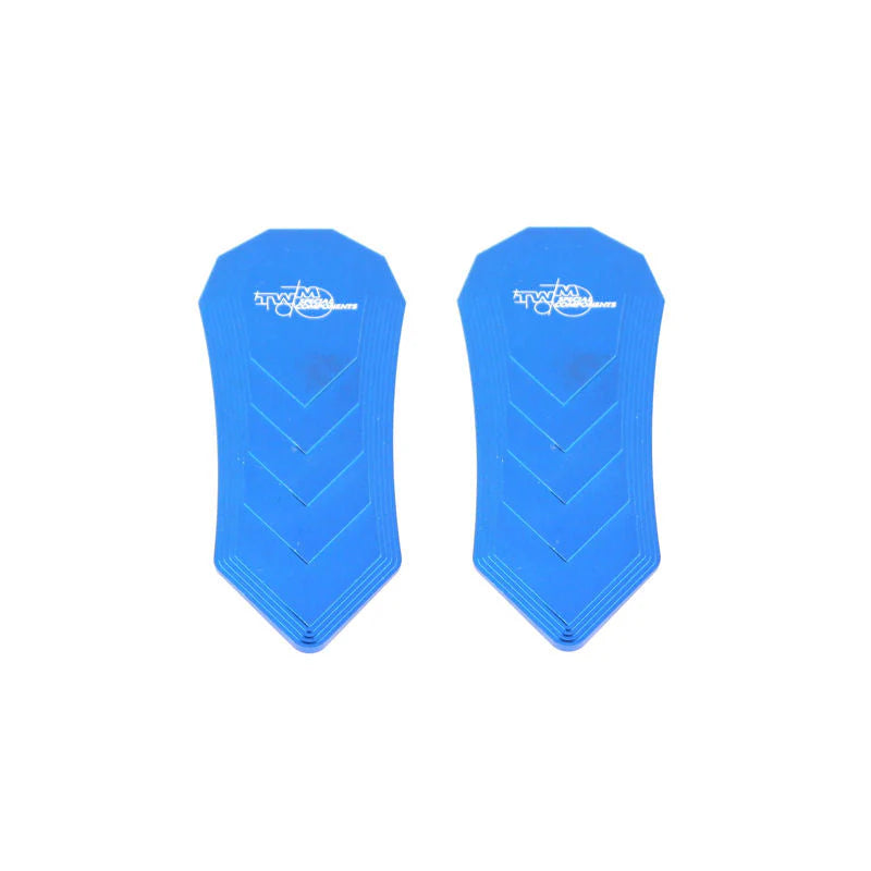 TWM CNC Aluminum Mirror Block Off Plates For BMW S1000RR K67 - Blue