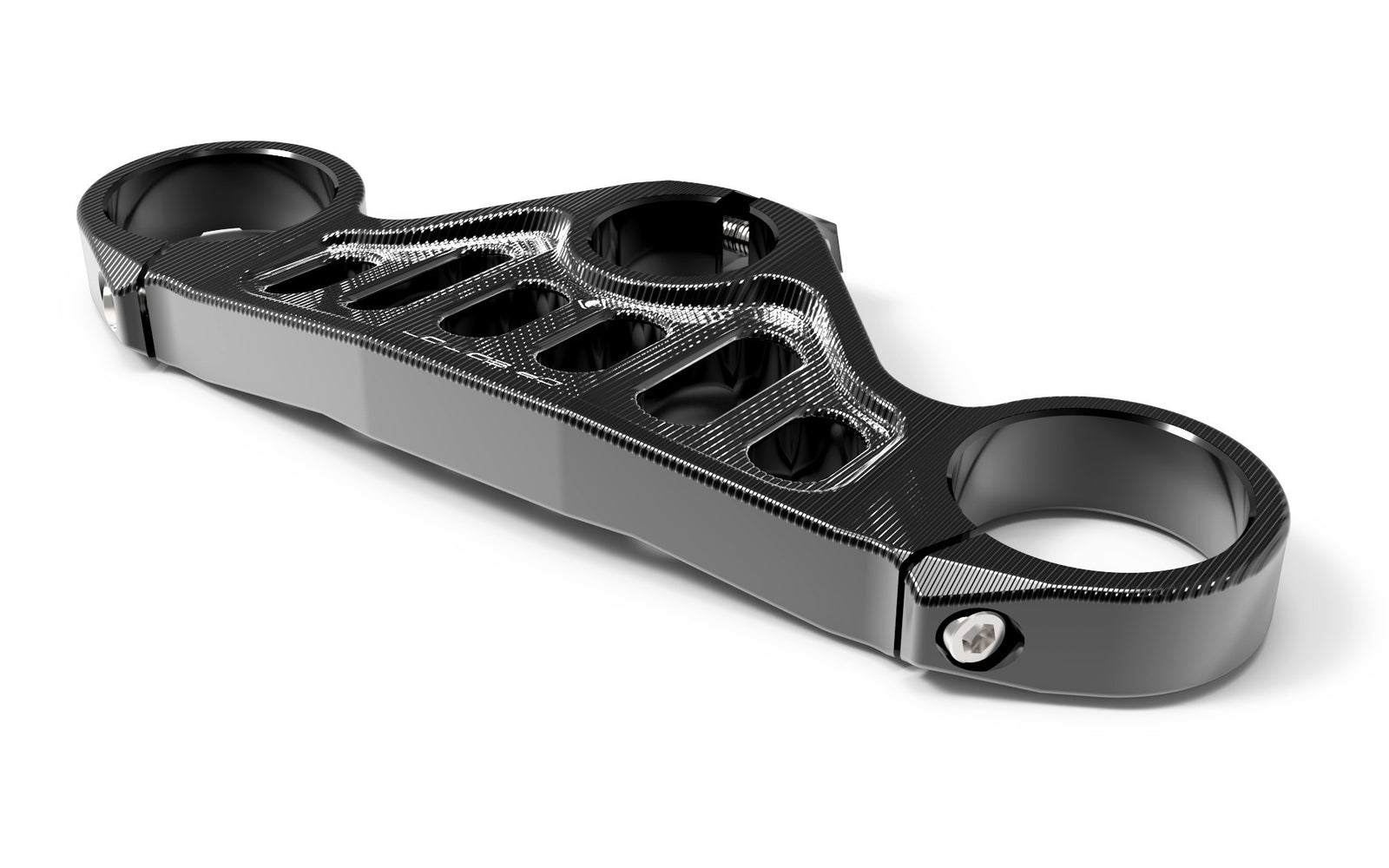 Ducabike DBK PSS08 V4 Upper Steering Plate GP Edition - BLACK