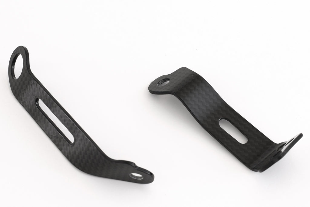 Fullsix Carbon BRAKE And CLUTCH RESERVOIR MOUNTS - SET