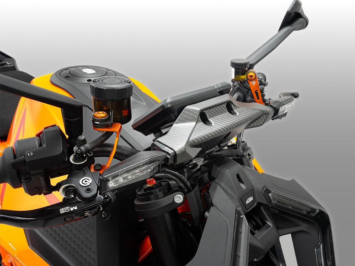Ducabike DBK CRB213O KTM 1390 Super Duke Turn Signal Support Cover Matt Carbon
