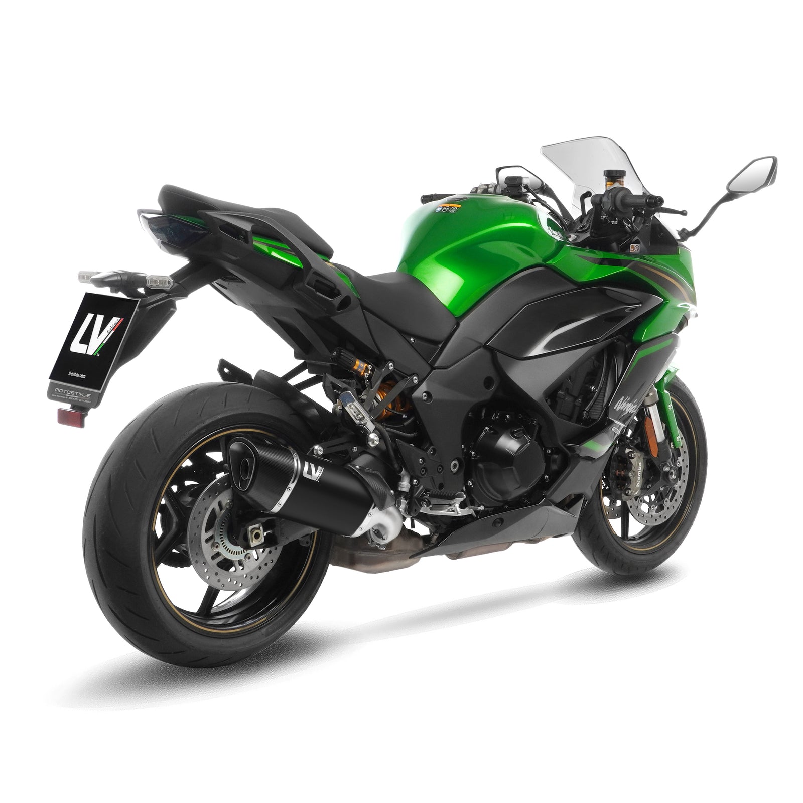 LeoVince Lv-14 R Black Edition (15639BU) - for KAWASAKI | NINJA 1100 SX/TOURER | 2025 - 2026 - image 6 of 10