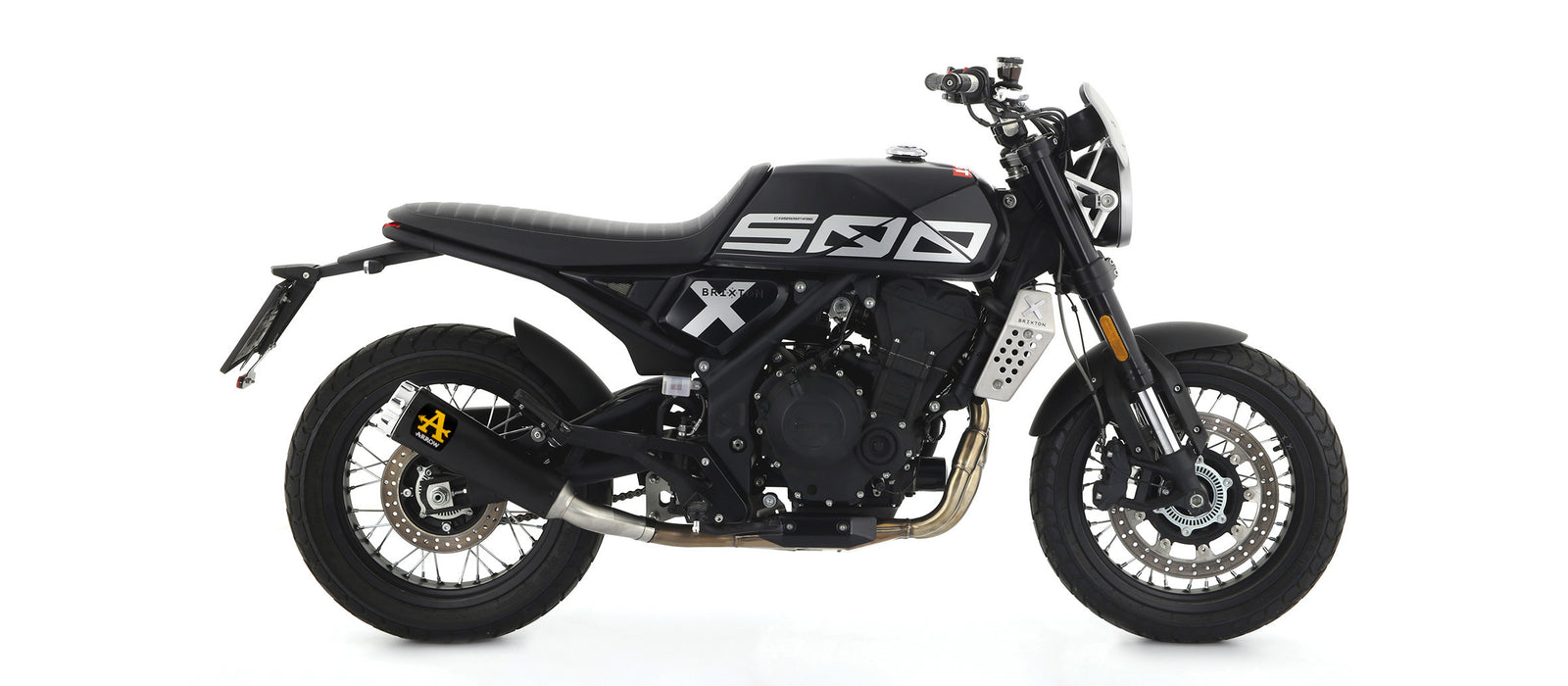 74508RBA Rebel Slip On With Aluminium Polish End Cap