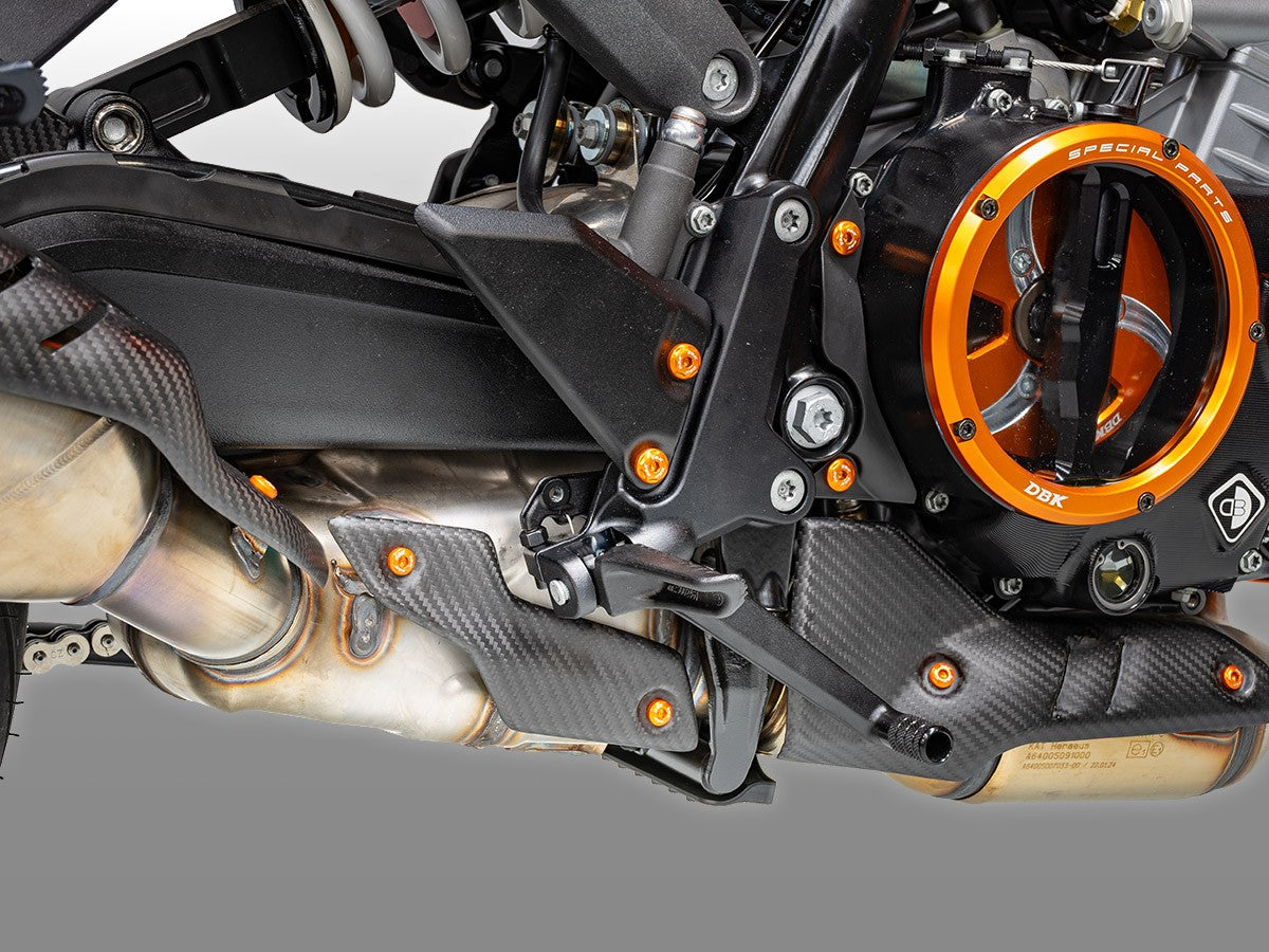 Ducabike DBK CRB190O KTM 990 Duke Matt Carbon Exhaust Cover