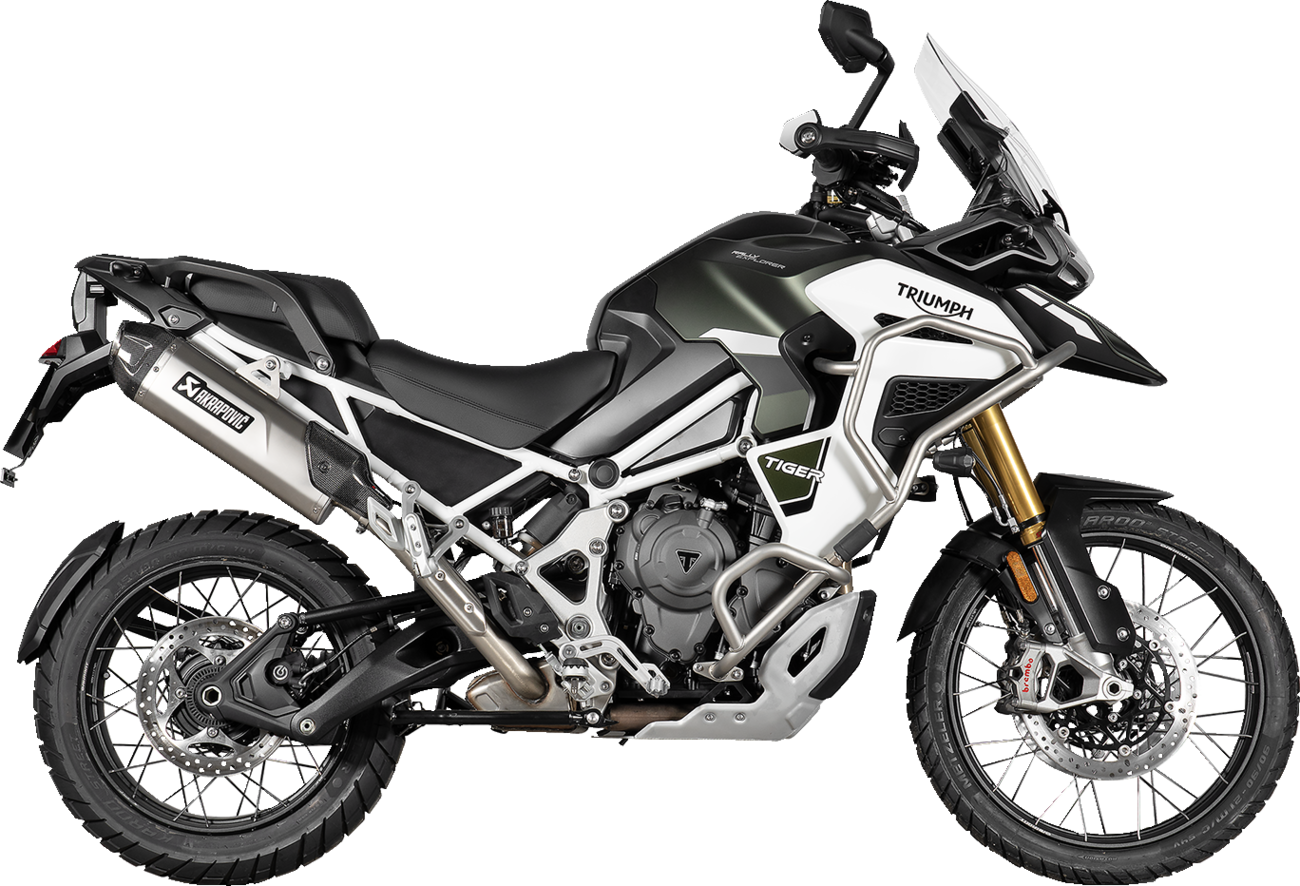 Akrapovic Slip-On Line Muffler - Titanium