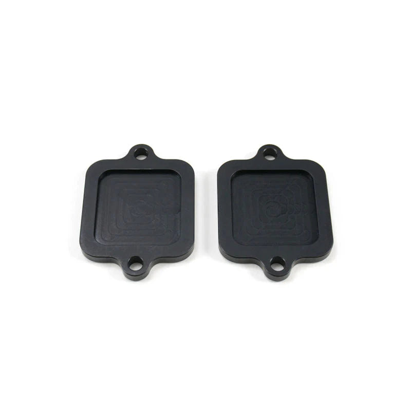 Brocks Performance Smog Pair Block Off Plate Set For Yamaha R1 R1M