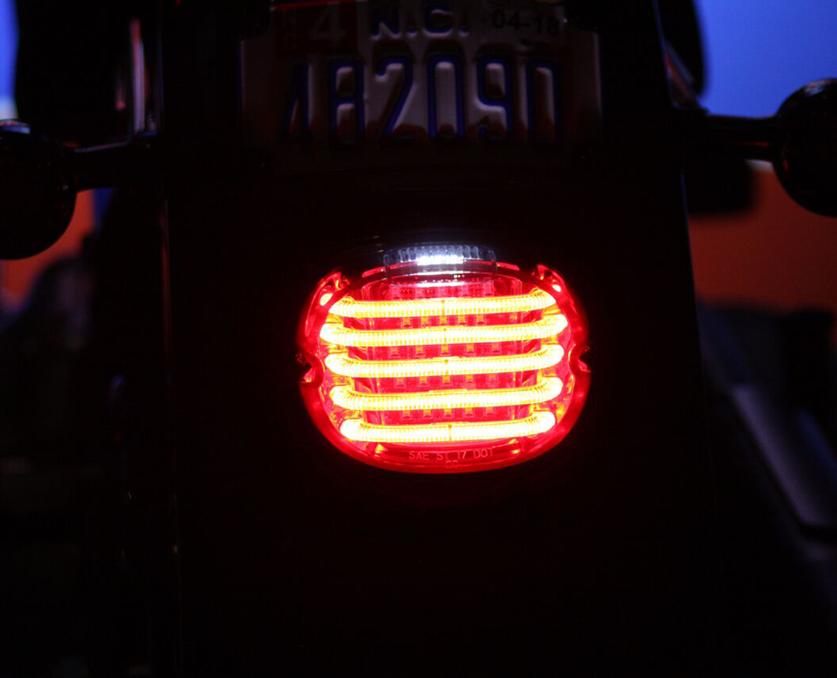 Custom Dynamics ProBEAM® Low-Profile LED Taillight Kit — With Top Tag Light