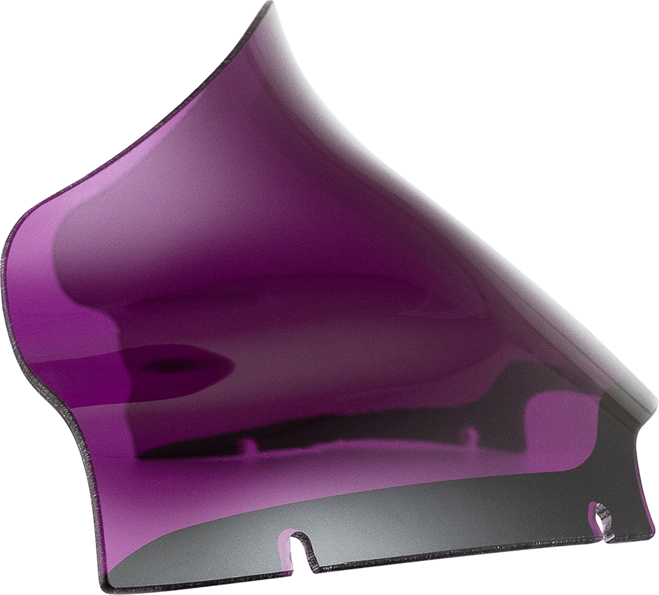 Klock Werks Kolor Flare® Windshield - 9" - Purple - '15-'25 FLTR