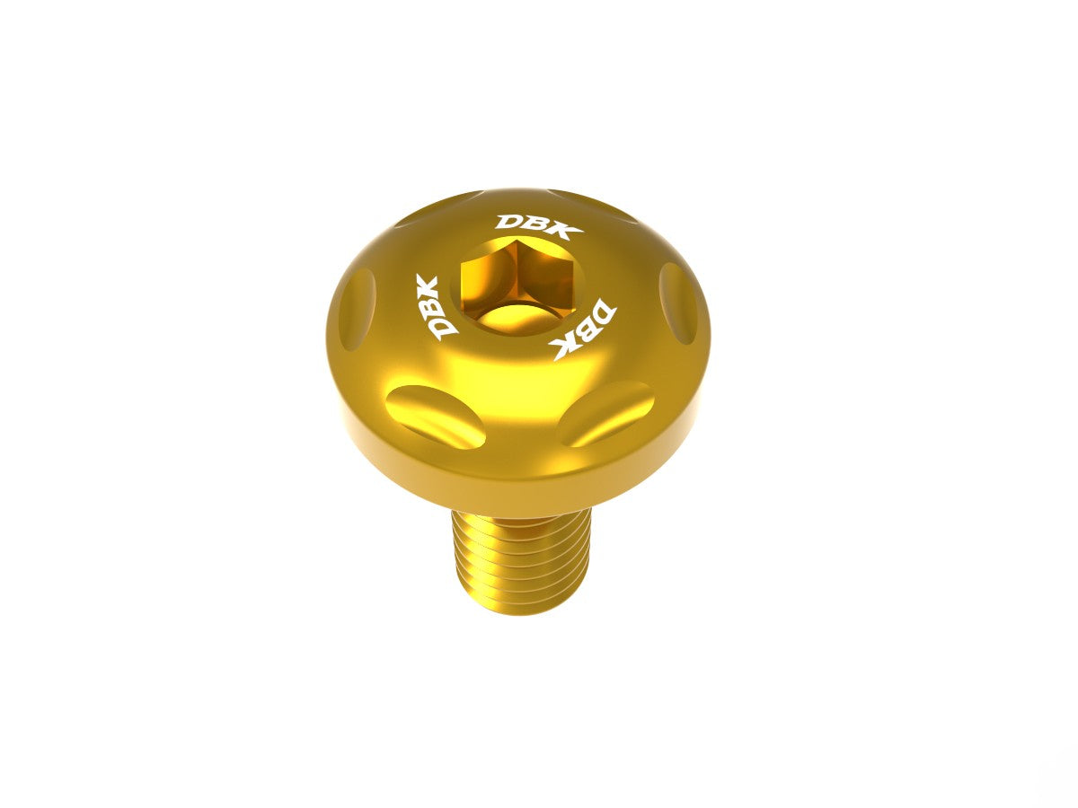 Ducabike DBK KVT89 HM 698 Rear Brake Oil Reservoir Screw Kit - Gold
