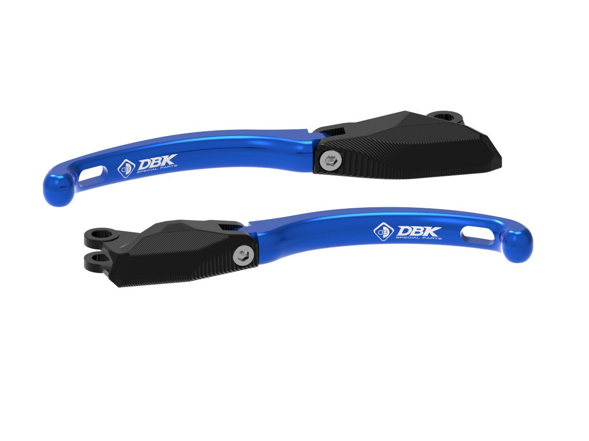 Ducabike DBK LE24 BMW R1300GS Folding Brake / Clutch Levers - BLUE