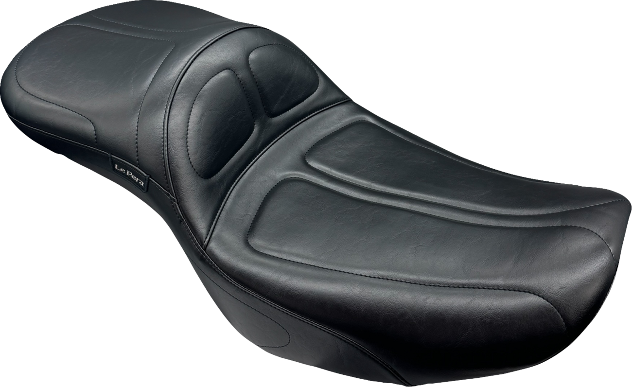 Le Pera Maverick Daddy Long Legs Seat - Without Backrest - Black - FLH/FLT '23-'25