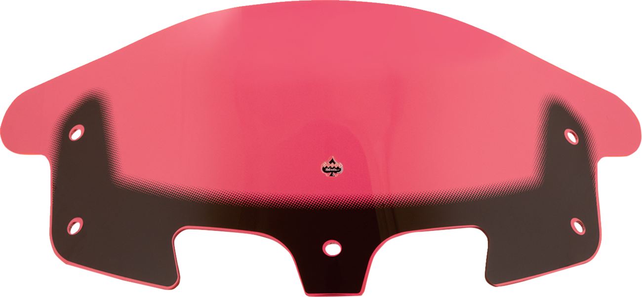 Klock Werks Ice Flare® Windshield - 10" - Pink Ice - '14-'26 Indian