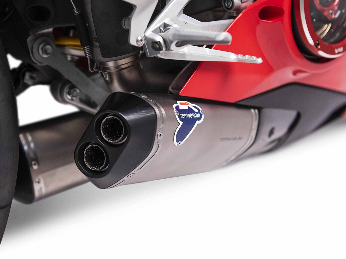 Termignoni D18409400ITA Titanium Silencers Ducati Panigale V4