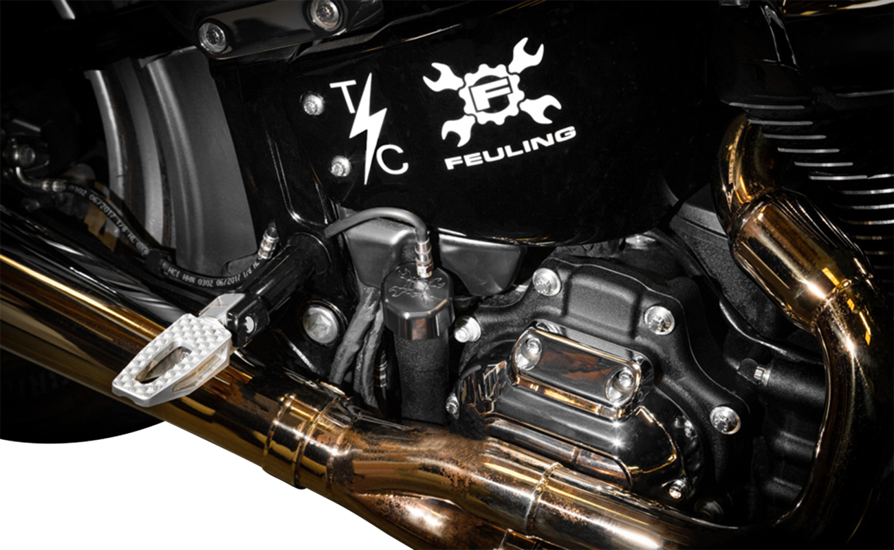 Feuling Parts Vented Dipstick - Black - M8 Softail