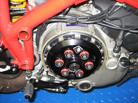 Ducabike DBK FA6M01 Slipper Clutch 6 Springs Special Edition - BLACK-RED