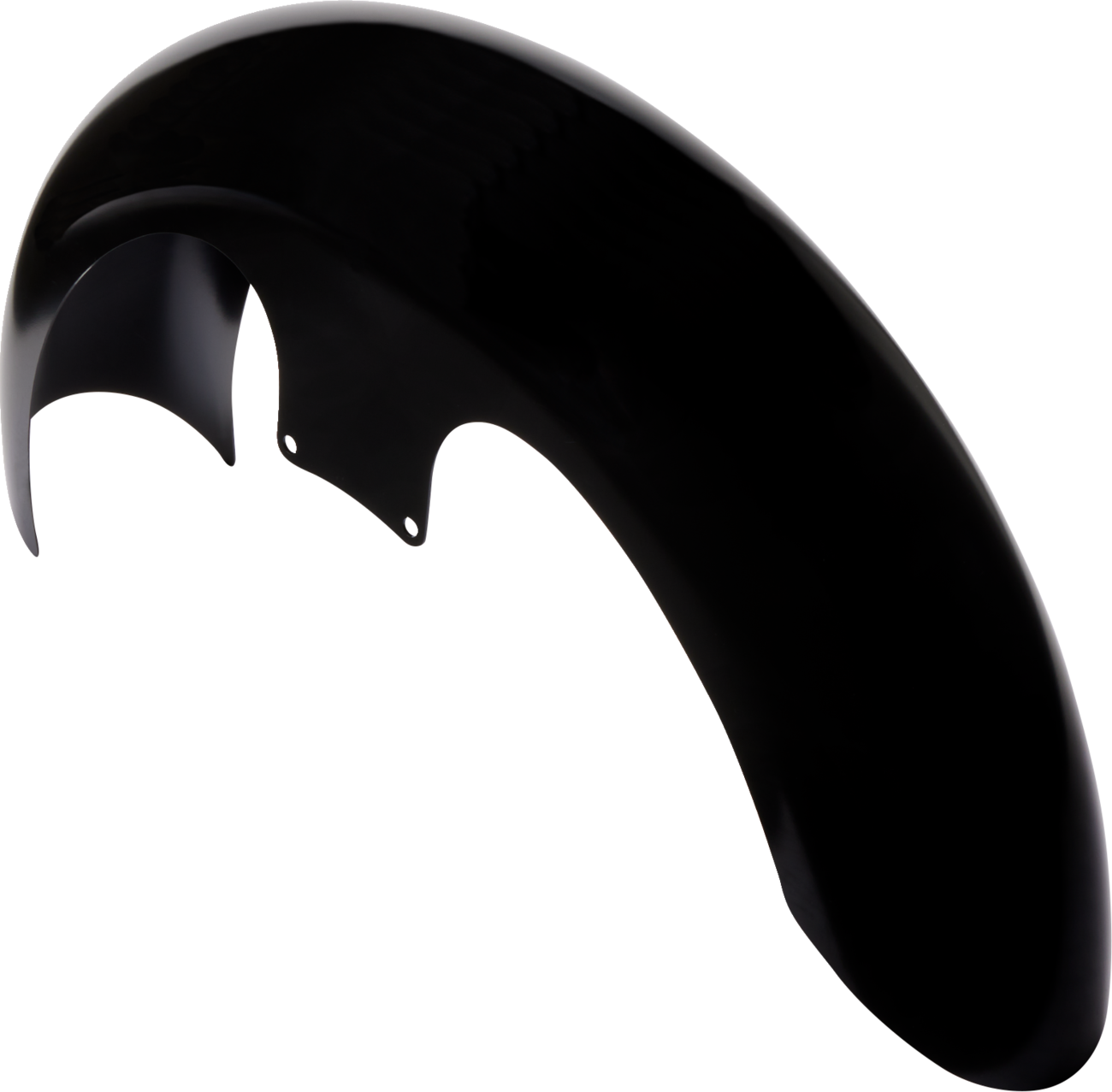 Klock Werks Slicer Front Fender - Black - 21" - HD Touring/Trike