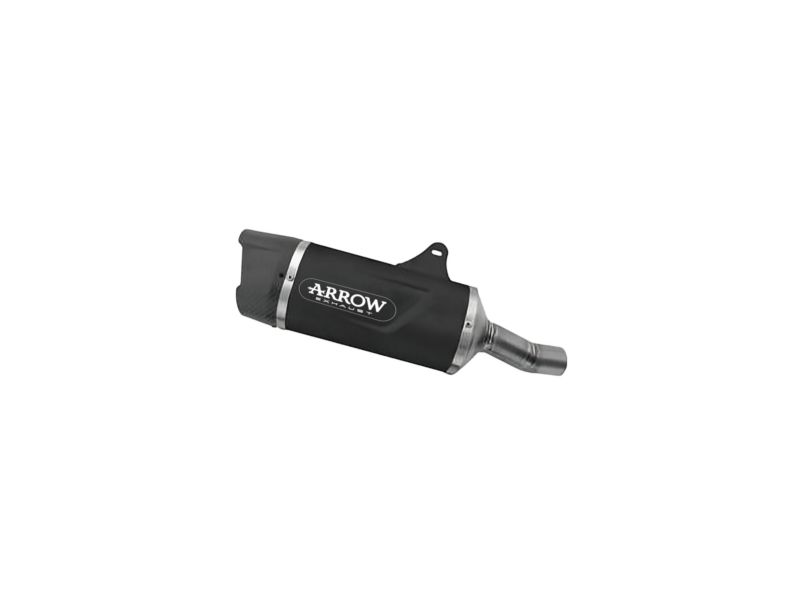 Arrow 71959AKN Indy Race Evo Aluminium Dark Slip On With Carbon End Cap