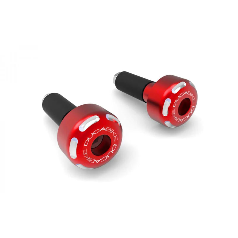 Ducabike DBK CM06 Weighted CNC Bar Ends For Ducati Monster 1200 1200S - Red