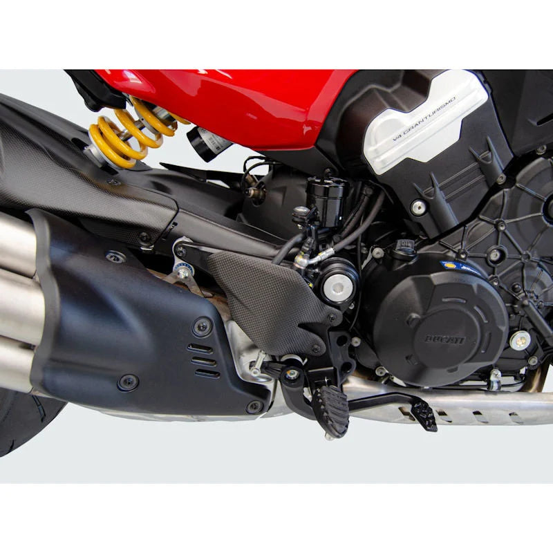 Ducabike DBK Carbon Fiber Right Side Heel Guard For Ducati Diavel V4