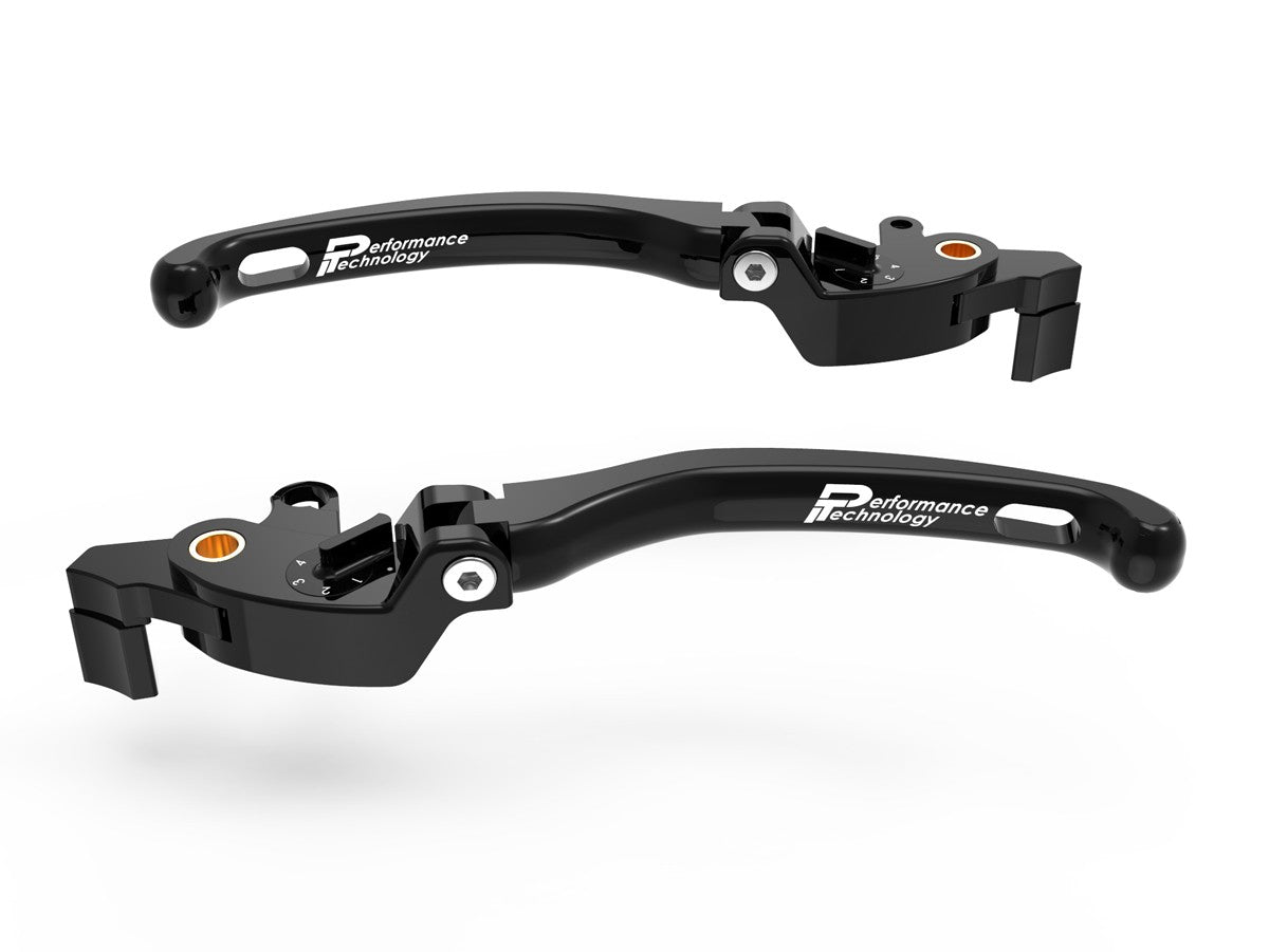 Ducabike DBK LE18 Mv Agusta Brake / Clutch Adjustable Levers Eco GP 1 - BLACK-BLACK