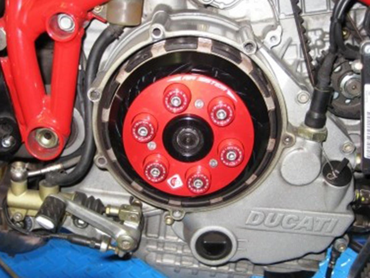 Ducabike DBK PSF01 Clutch Pressure Plate Air System - GOLD-BLACK